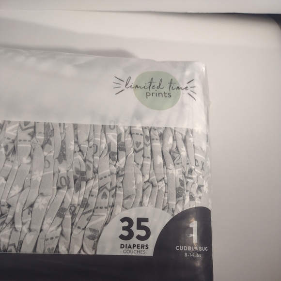 Honest Clean Conscious Diapers Limited Time Winter Print 35 Count Size 1.New i - Picture 3 of 7